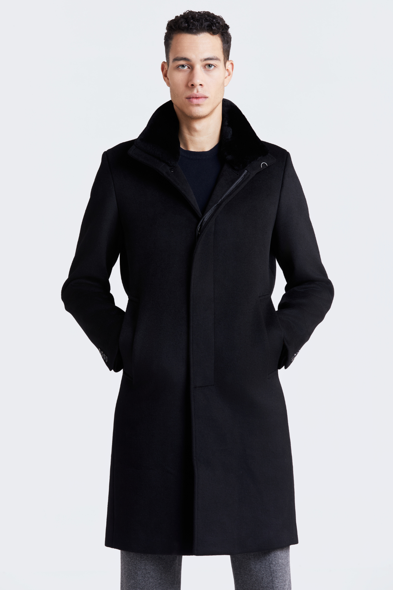 ジャケット・アウター Daniel Andresen KURRUS KNITTED COAT DANIEL ANDRESENニットドレス DUST