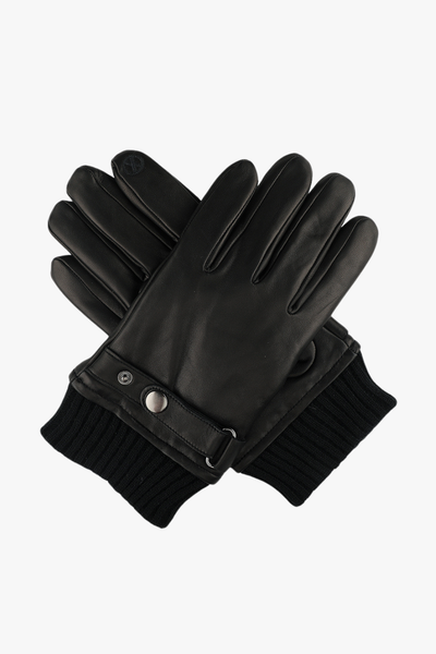 HUDSON - Genuine Lamb Leather Gloves With Wrist Snap – Danier