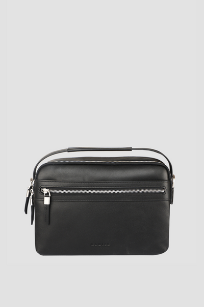 バッグ OLD DIESEL leather messenger bag black OLD DIESEL leather messenger bag black