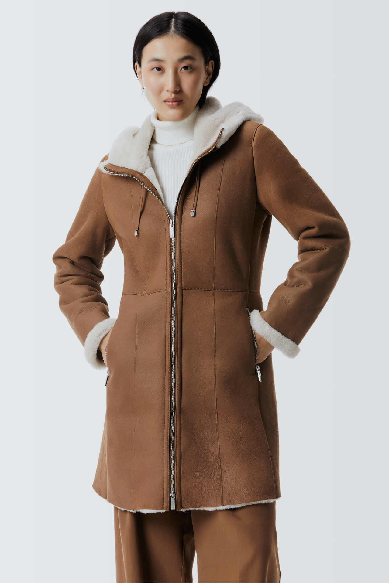 HINISHA - Shearling Coat – Danier HINISHA - Shearling Coat – Danier