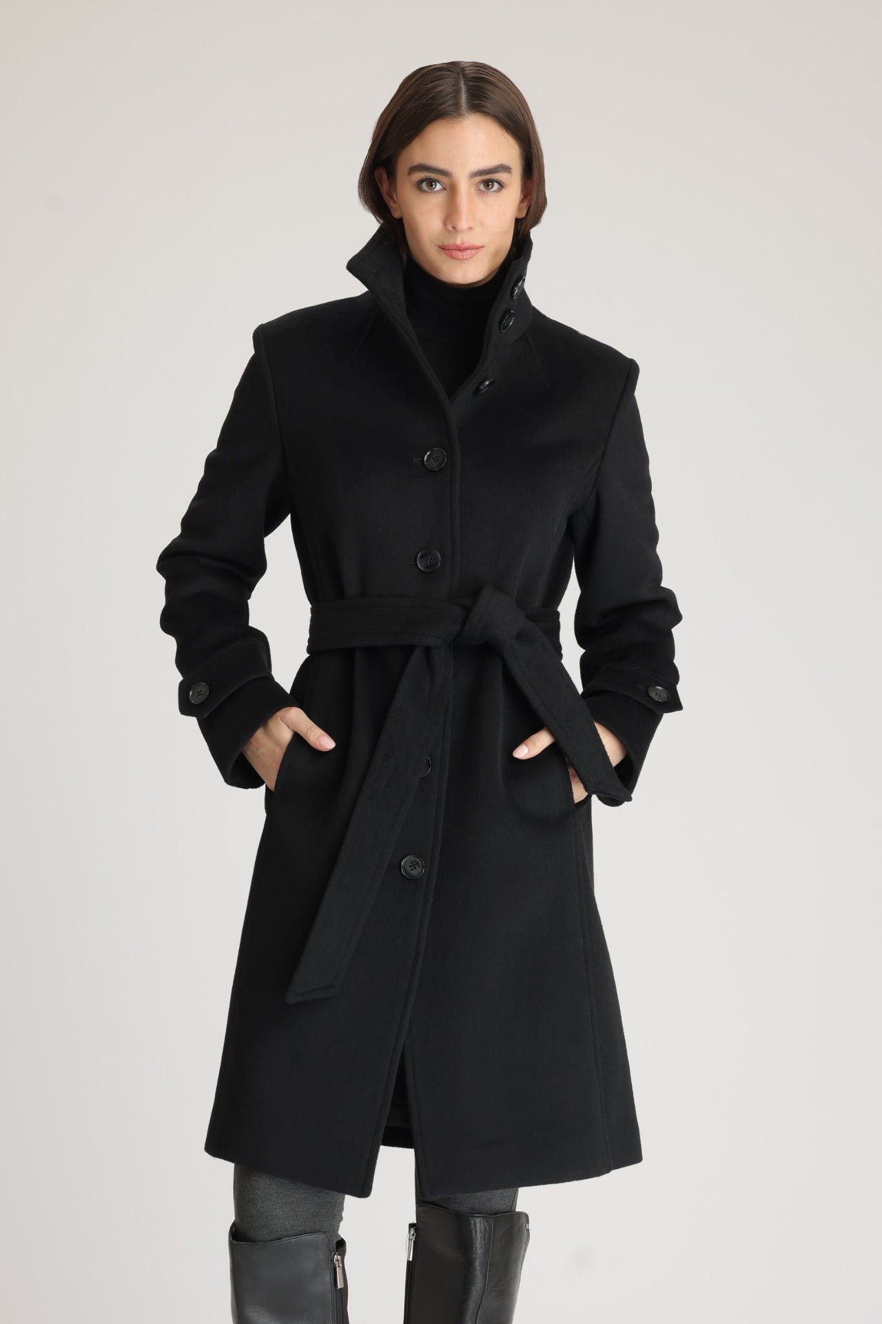 BRENNA - Luxury Wool Coat – Danier