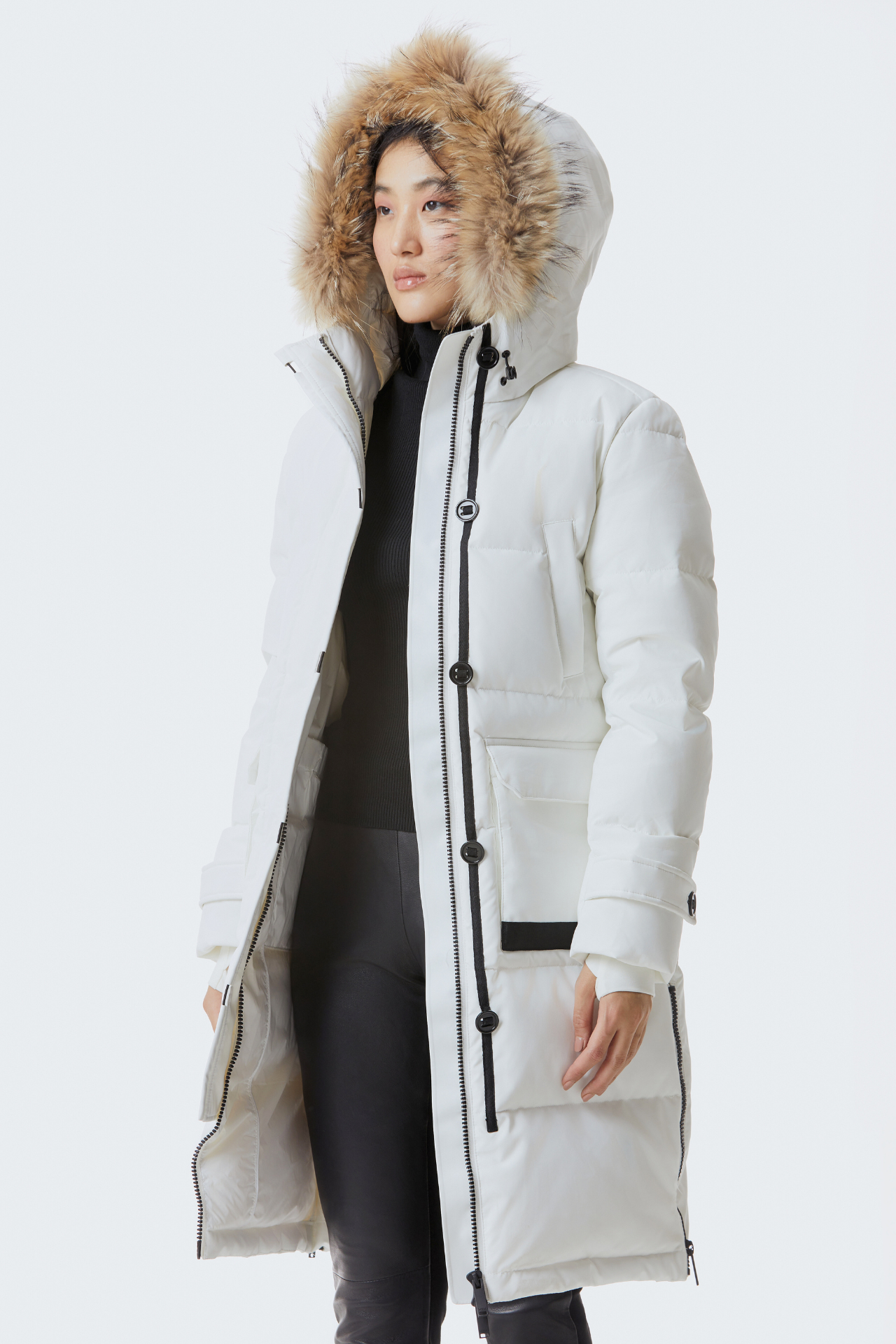 美品　and per se　アンパスィ　ダウンベスト　ロング　L 　白 ANPAS（アンパス） ダウンベスト ベスト メンズ レディース : ZOZOTOWN