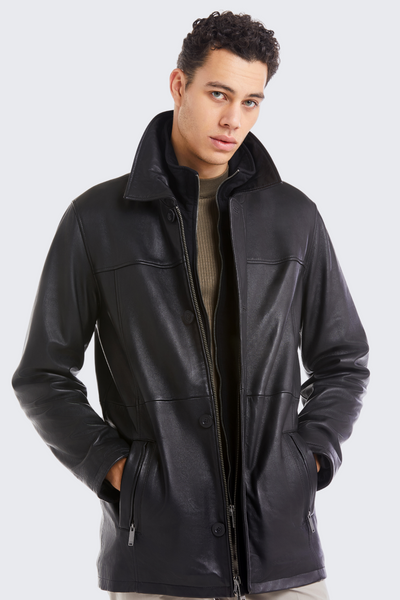 JACKET LEATHER MODERN NTRUL ジャケット・アウター DISSONANCE Zalando.co.uk - ground/brown coffee - jacket Down - ZALER Nanushka ジャケット・アウター