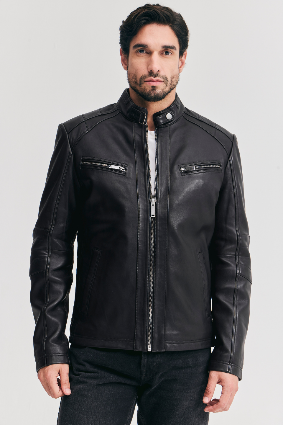 RONAN - Genuine Lamb Leather Bomber Jacket – Danier