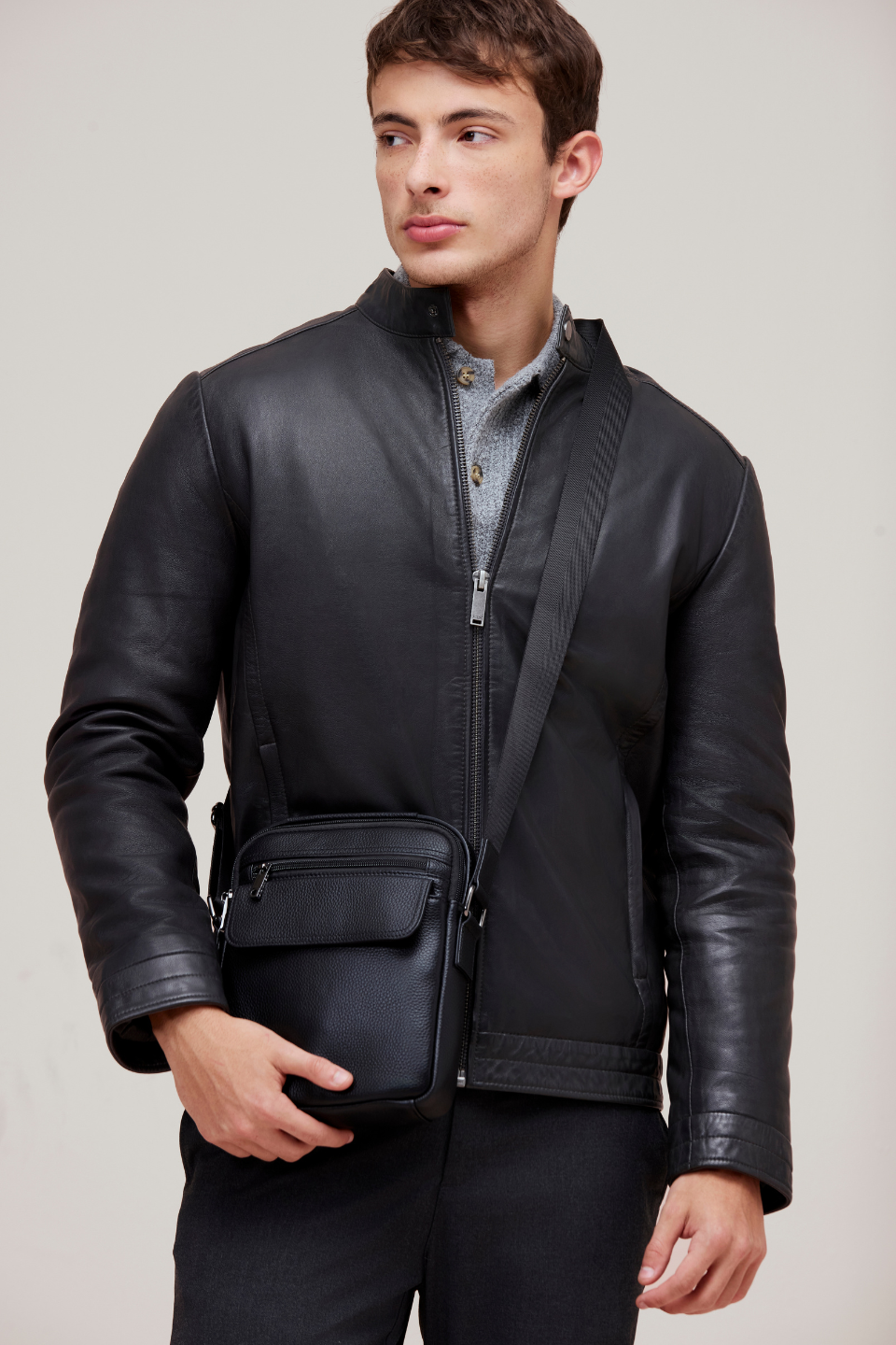 【カッコ】LEATHER JACKET THOMAS - LEATHER MOTO JACKET – Danier