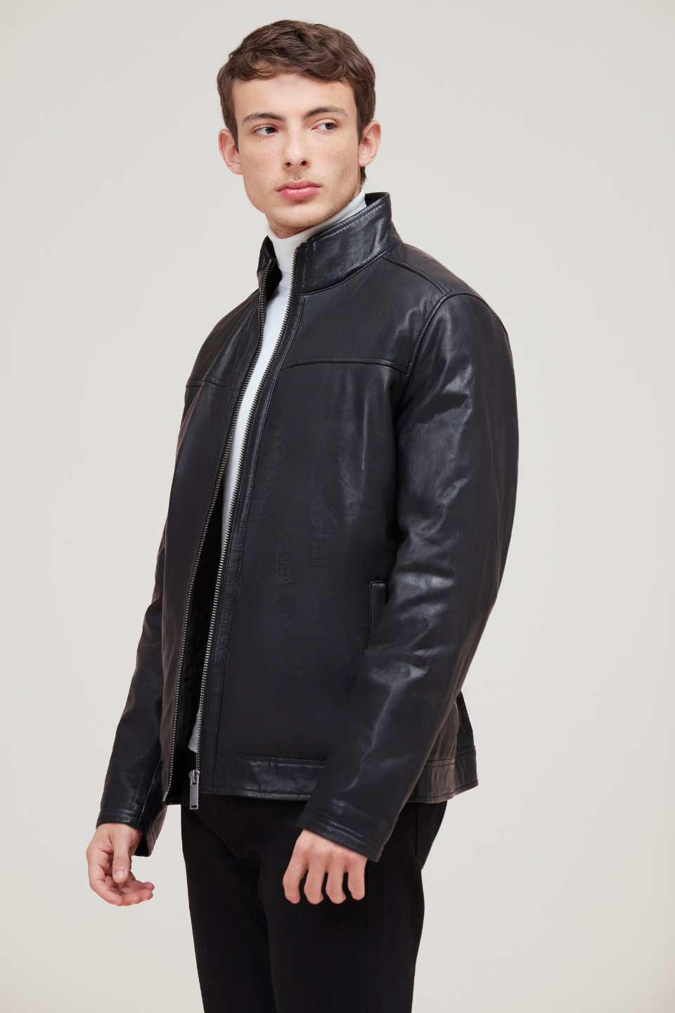 NATE - Genuine Leather Bomber Jacket – Danier
