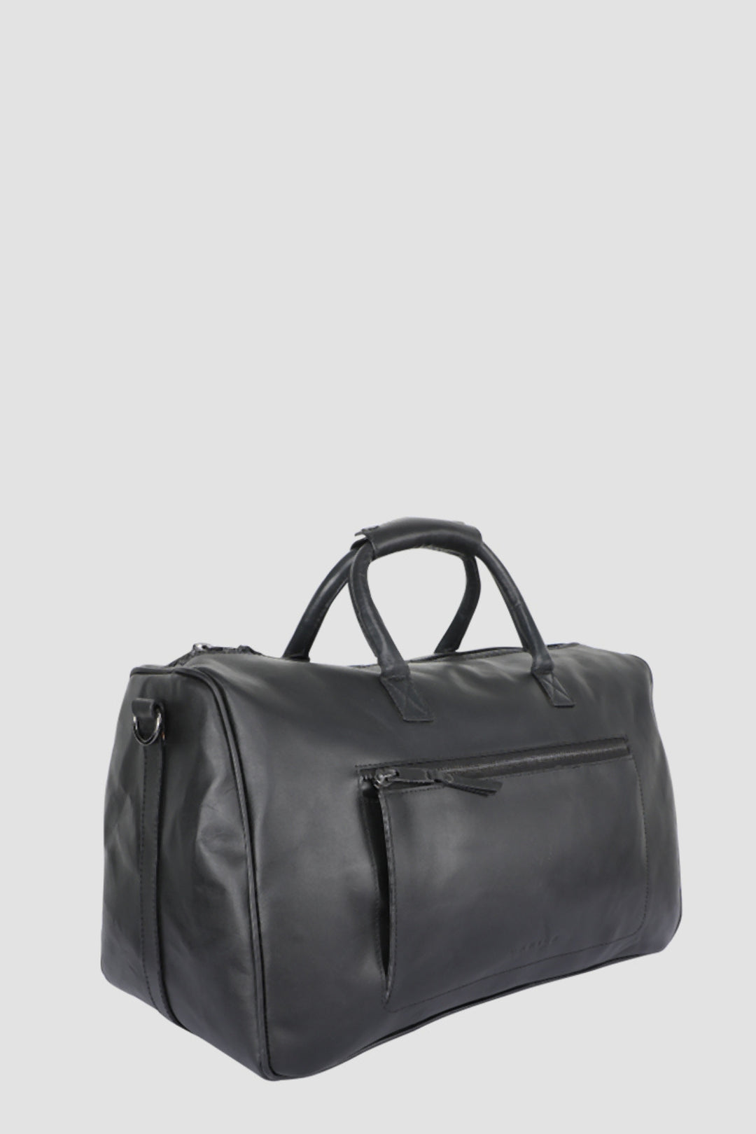 Leather duffle bag backpack deals