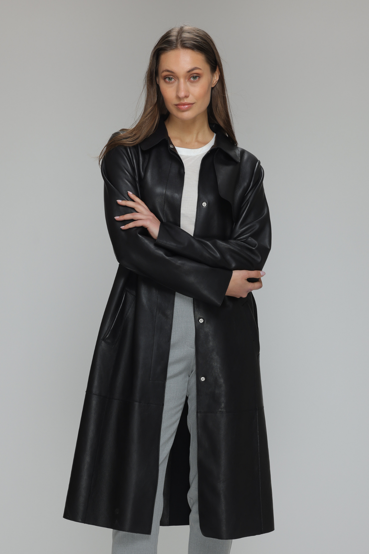 ALYSON - Classic Leather Coat – Danier