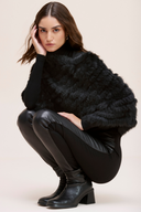 GEANA FUR PONCHO