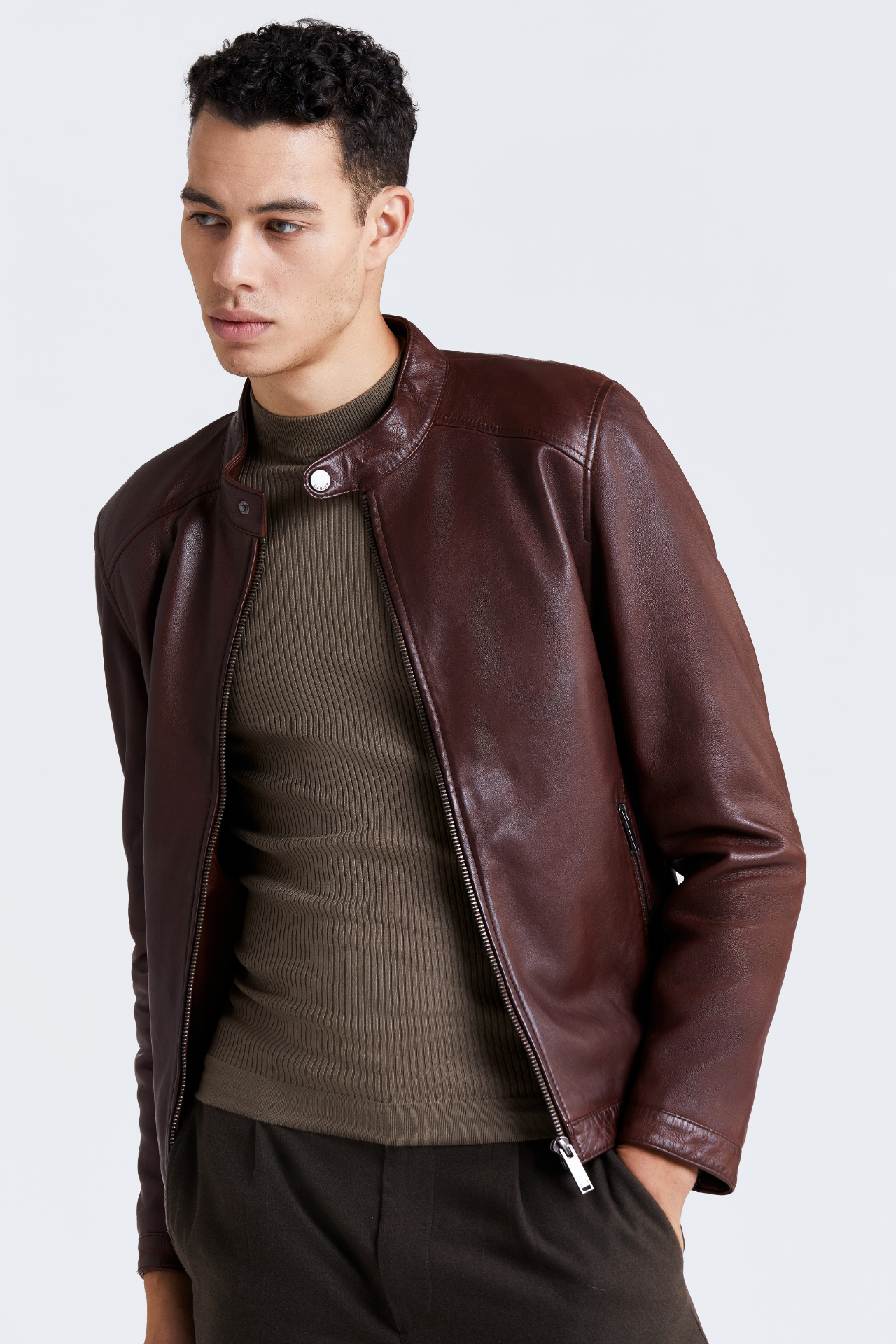 CAMDEN2 - Genuine Lamb Leather Bomber Jacket – Danier