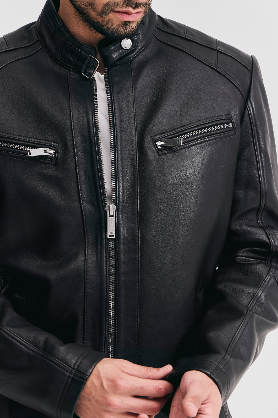 RONAN - Genuine Lamb Leather Bomber Jacket – Danier