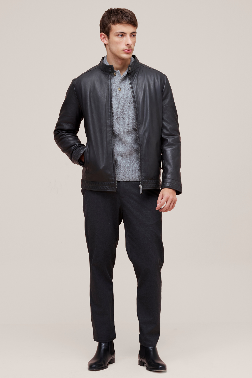 THOMAS - LEATHER MOTO JACKET – Danier