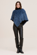 GEANA FUR PONCHO