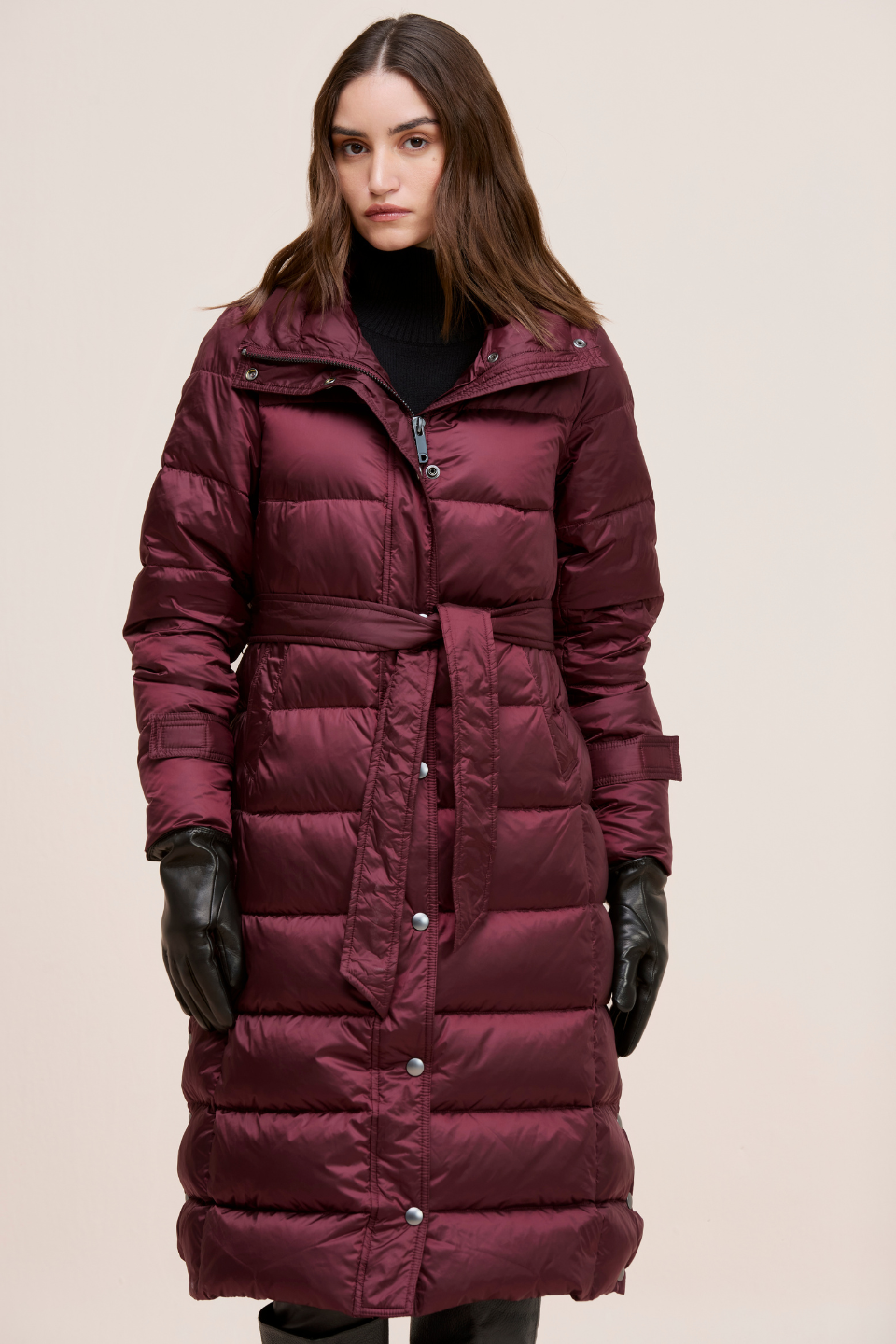 TRIXIE BELTED DOWN PUFFER