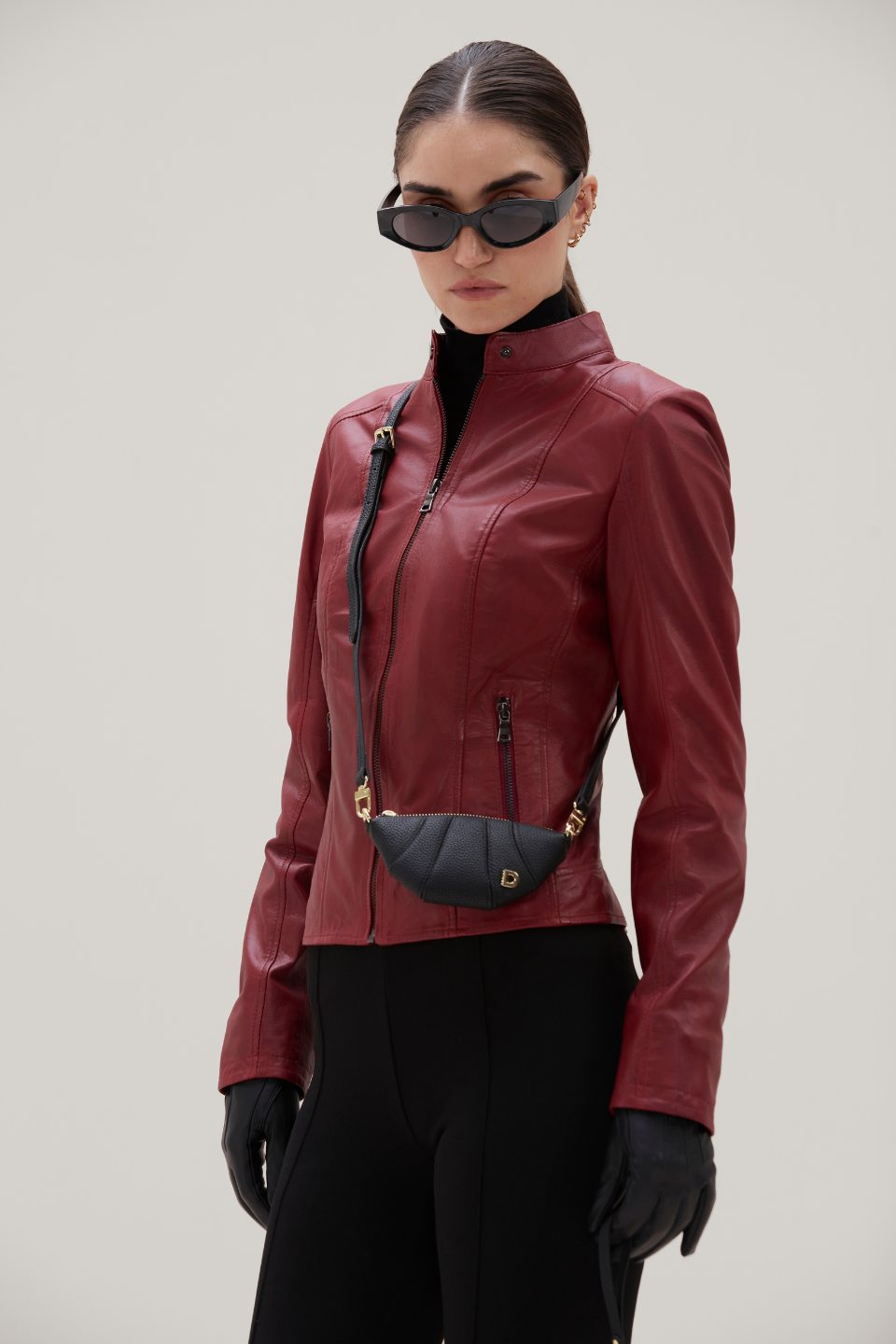 KORA MINIATURE CROISSANT SHAPED MINIATURE BAG