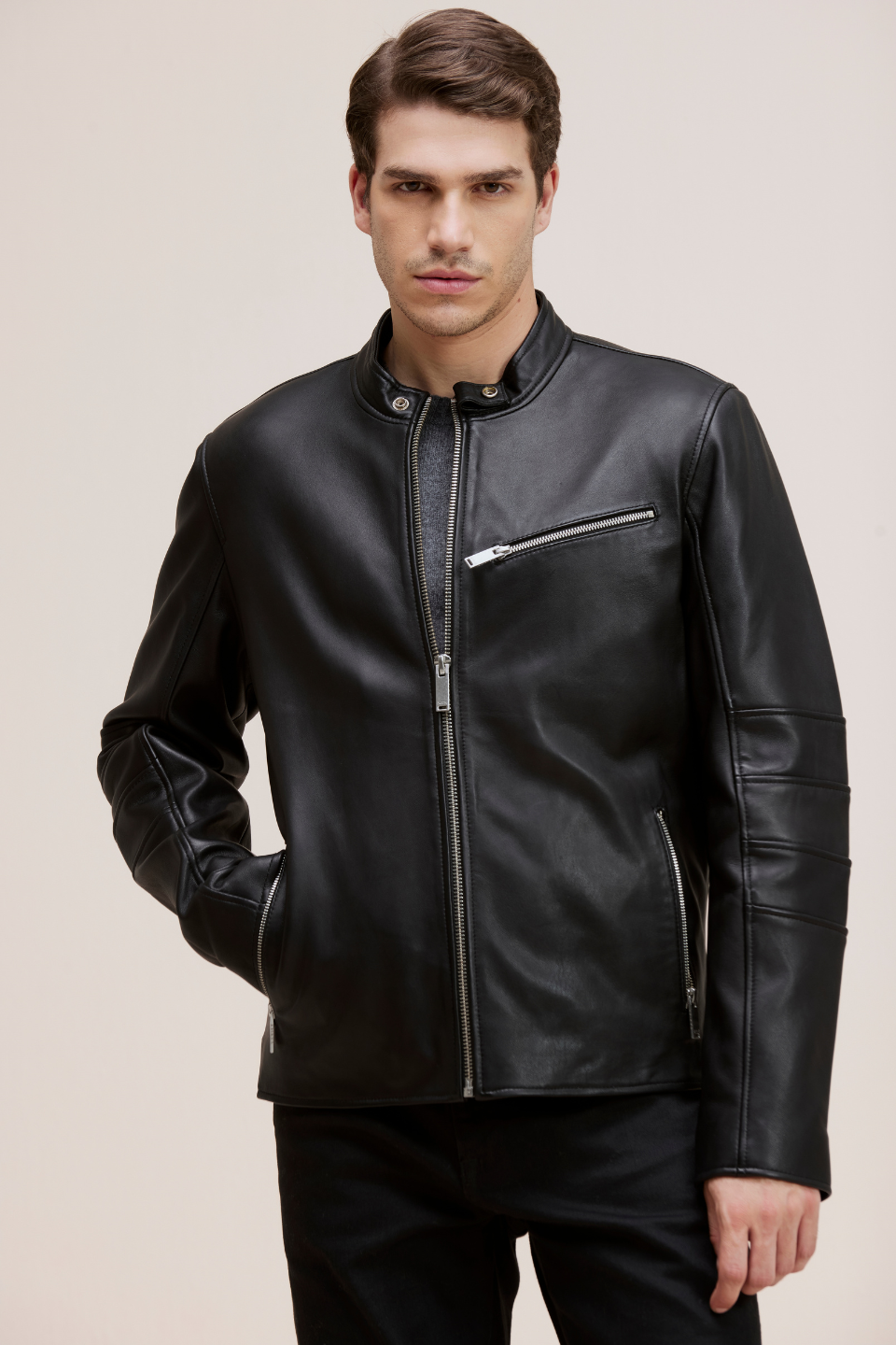 CORBAN Genuine Leather Bomber Jacket – Danier - Main Image