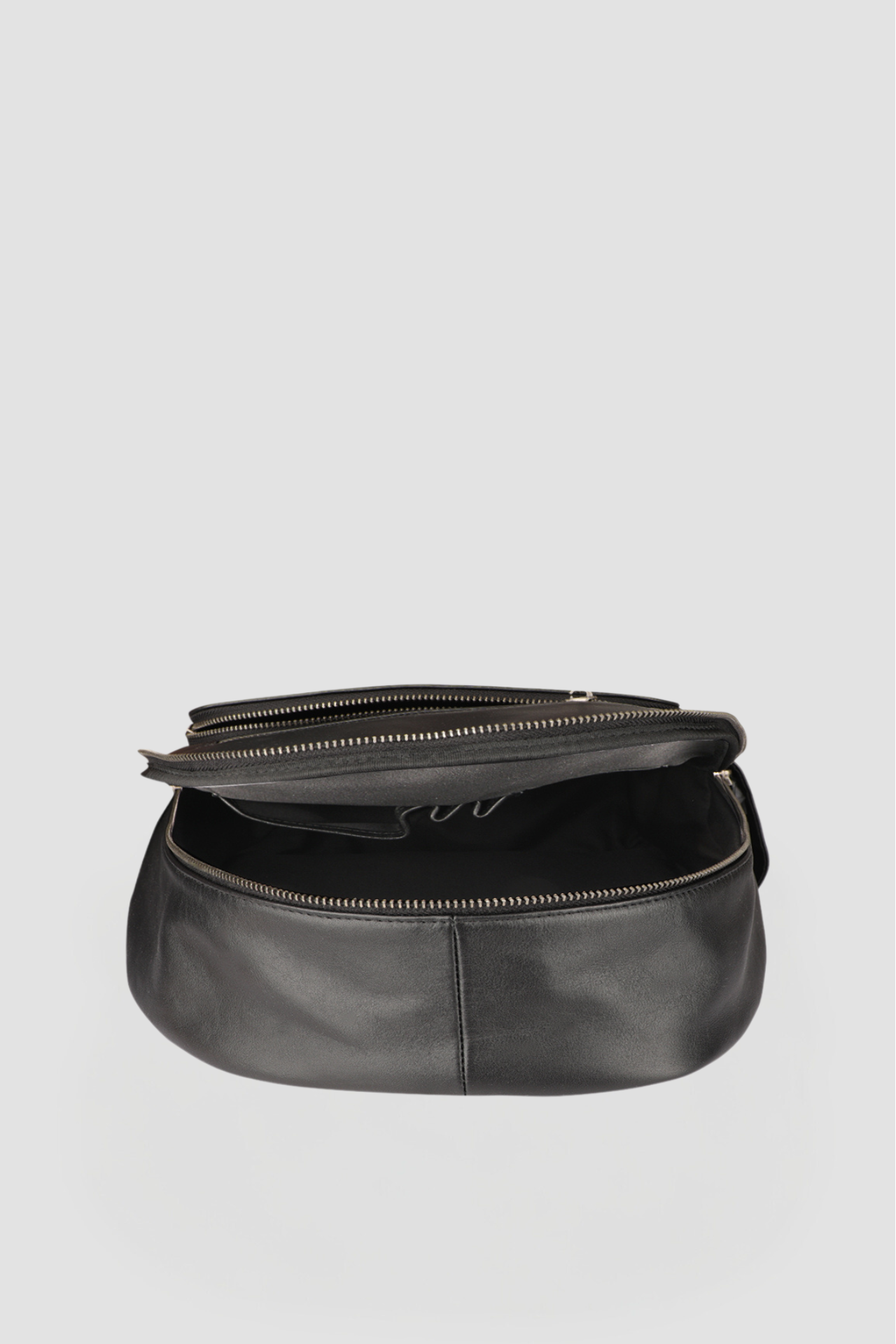 danier leather black leather backpack BRADFORD