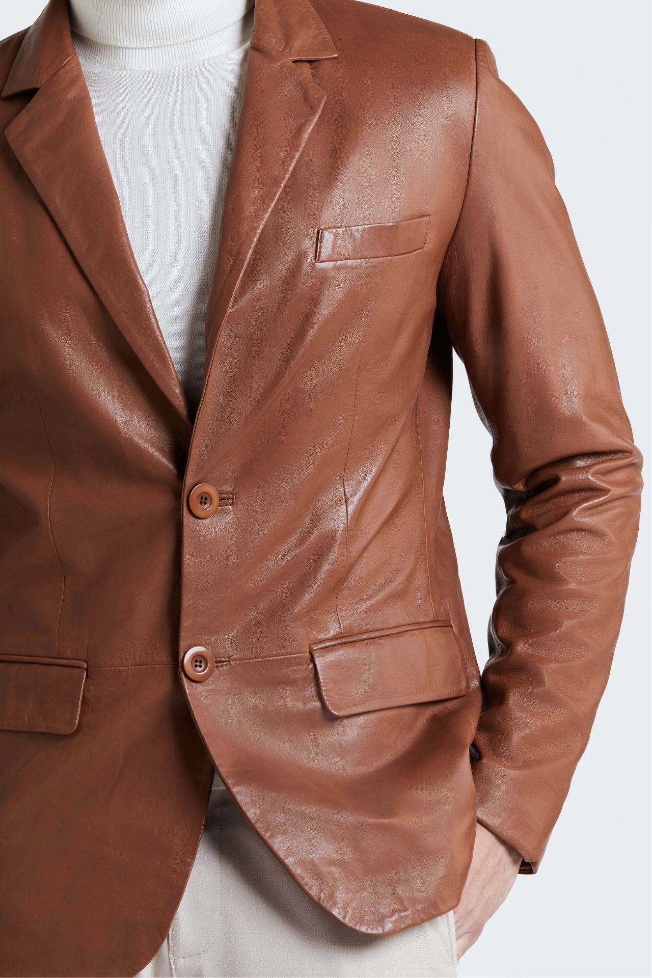 blazer british tan