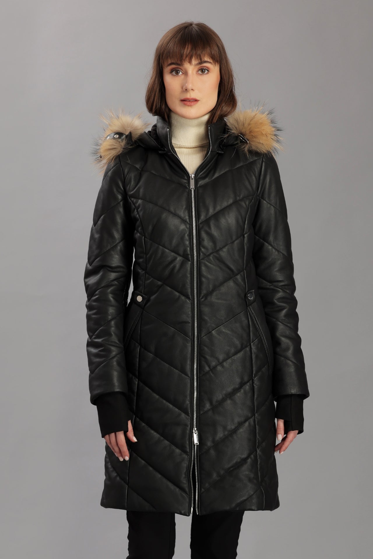 ULLA Genuine Leather Puffer Coat – Danier