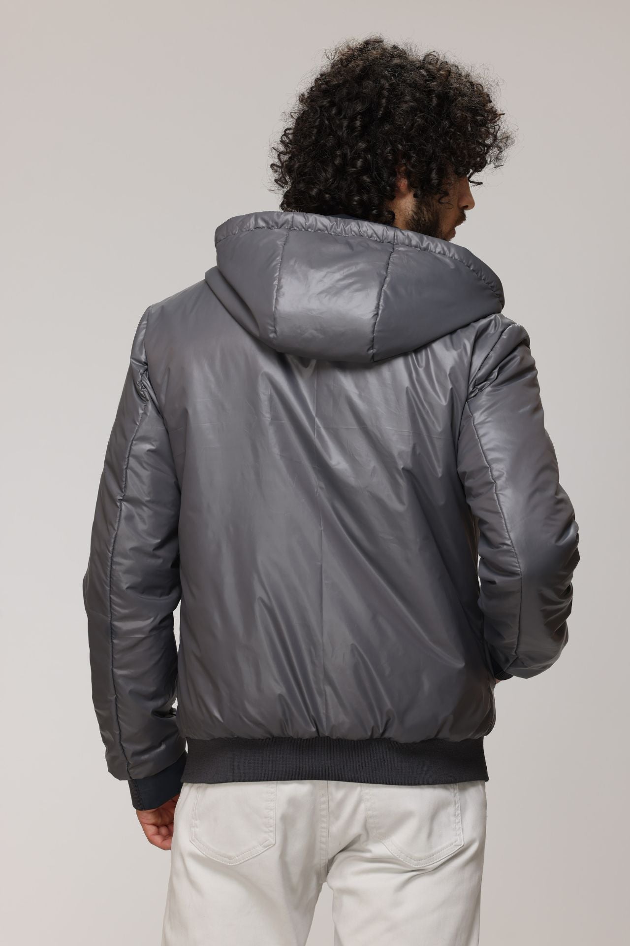 RYLEY Genuine Leather Hooded Bomber Jacket – Danier