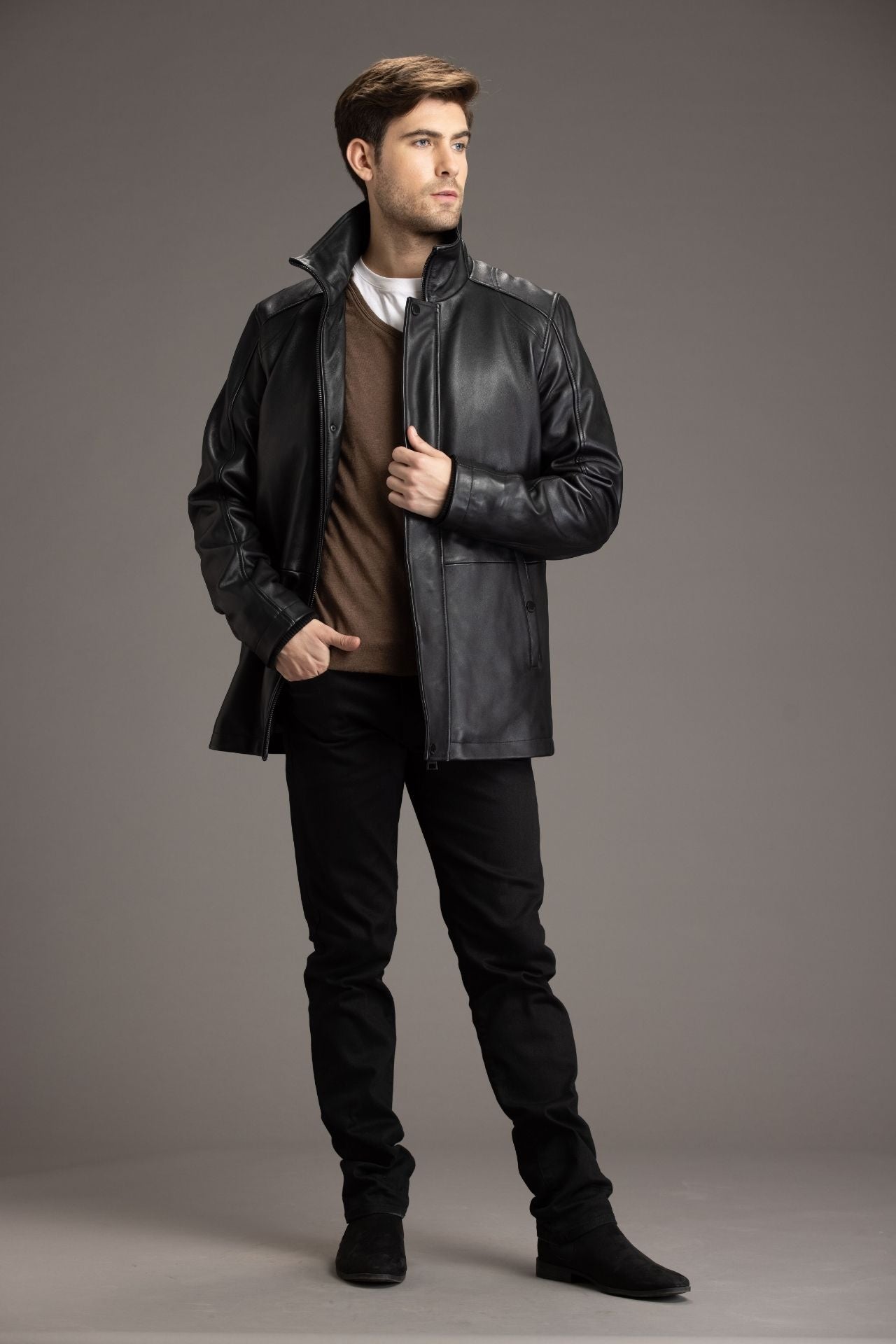 【新品】deres 17th Colette passport jacket NIKOLAS -Genuine Leather Coat Detachable Winter Lining – Danier