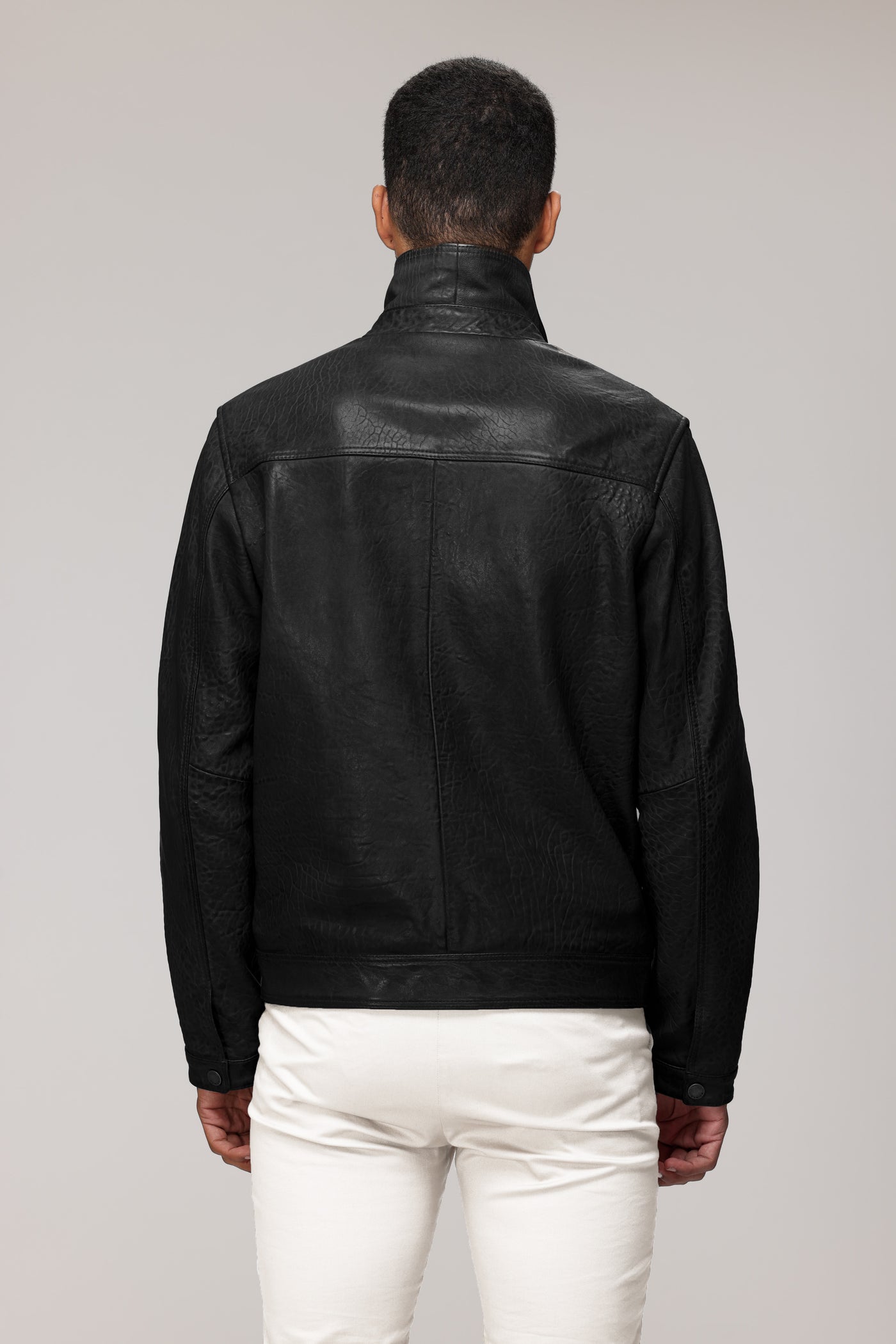 DION - Genuine Shrunken Lamb Leather Bomber Jacket – Danier